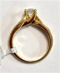 1.20ctw diamond engagement ring in 14 Karat Yellow Gold